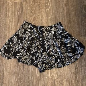 Flowy Floral Shorts